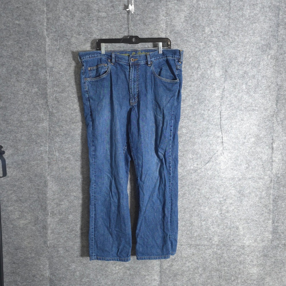 Tommy Bahama Classic Fit Jeans Mens 38x34 Blue Denim Pants Cowboy Western Solid